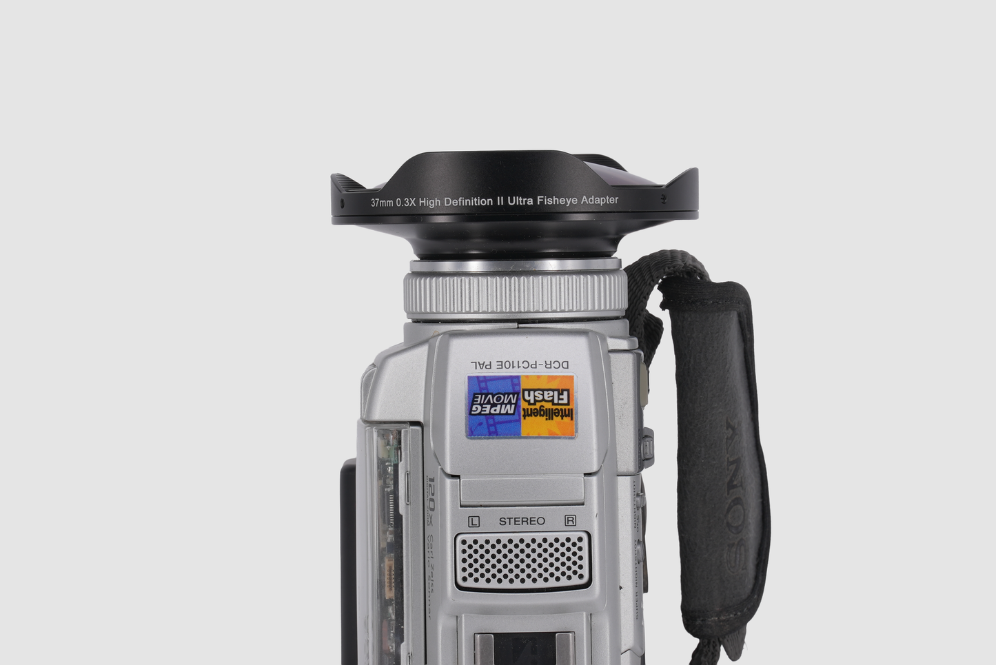 INVIZ 37mm 0.3X High Definition II Ultra fisheye lens for Sony pc trv dcr