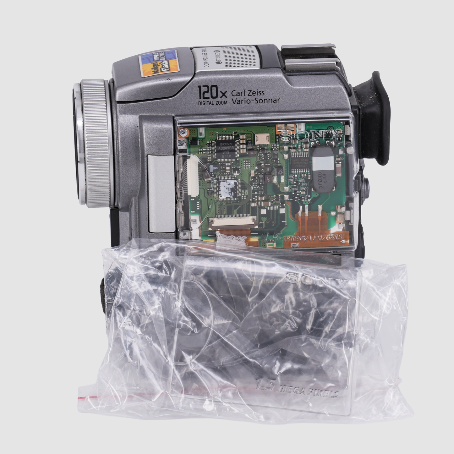Inviz Clear Side Panel for Sony DCR-PC115/120