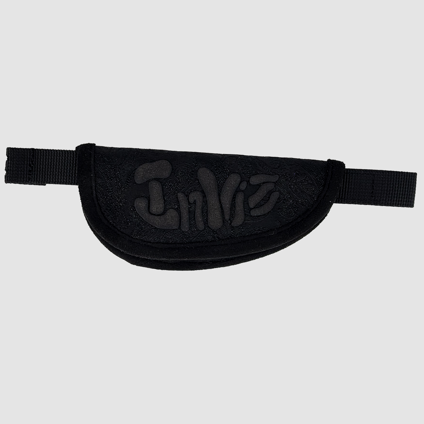 Inviz Black Paisley Jacquard Hand Strap with Black Logo for Sony DV Camcorders