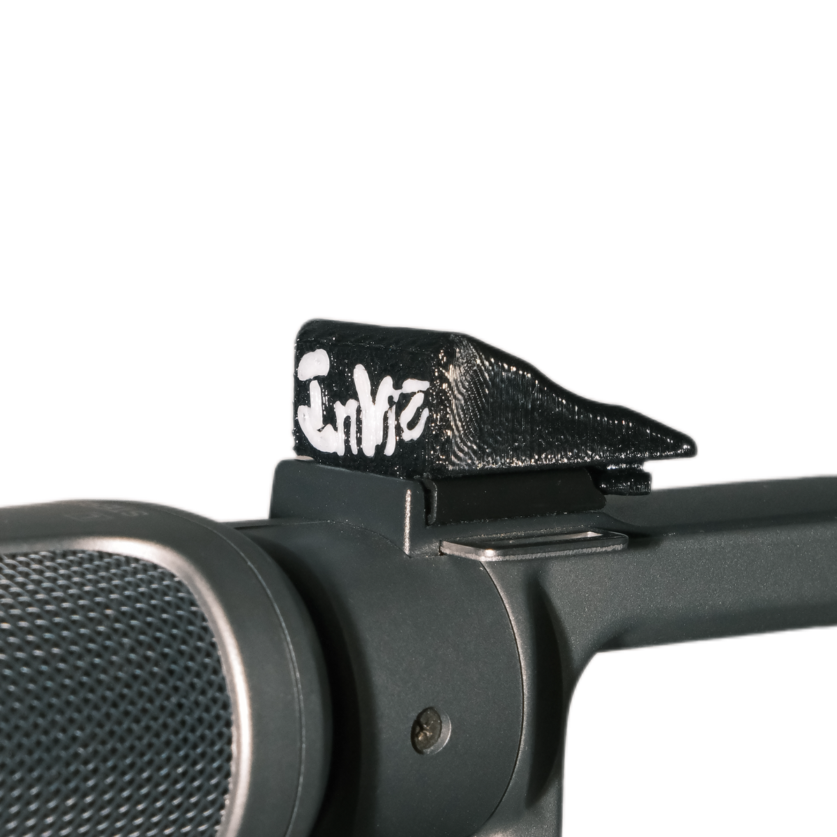 INVIZ Universal Cold Shoe Thumb Rest for Camcorders – Panasonic & Sony Compatible