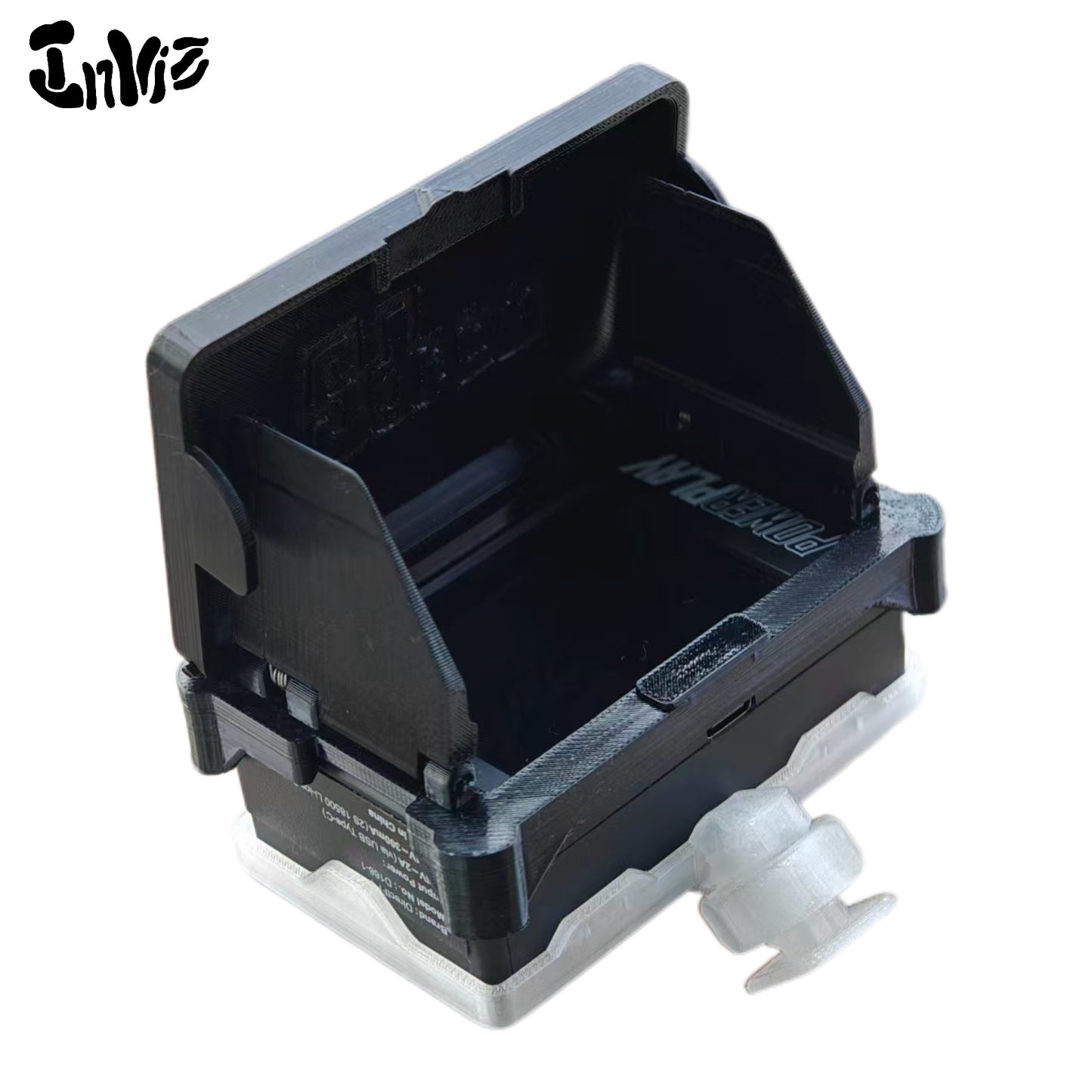 3D printed PowerPlay RC ImmersionRC Flip-Out Screen Hood