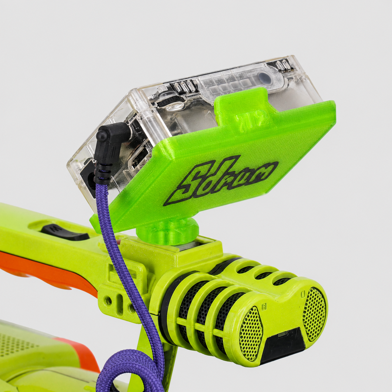 Green Cold Shoe Mount for ImmersionRC PowerPlay