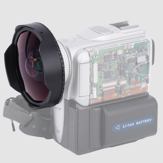 30mm fisheye lens INVIZ Titanium Series 0.3x HD for Sony pc trv dcr series