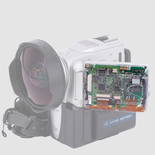 Inviz Clear Side Panel For Sony DCR-PC101