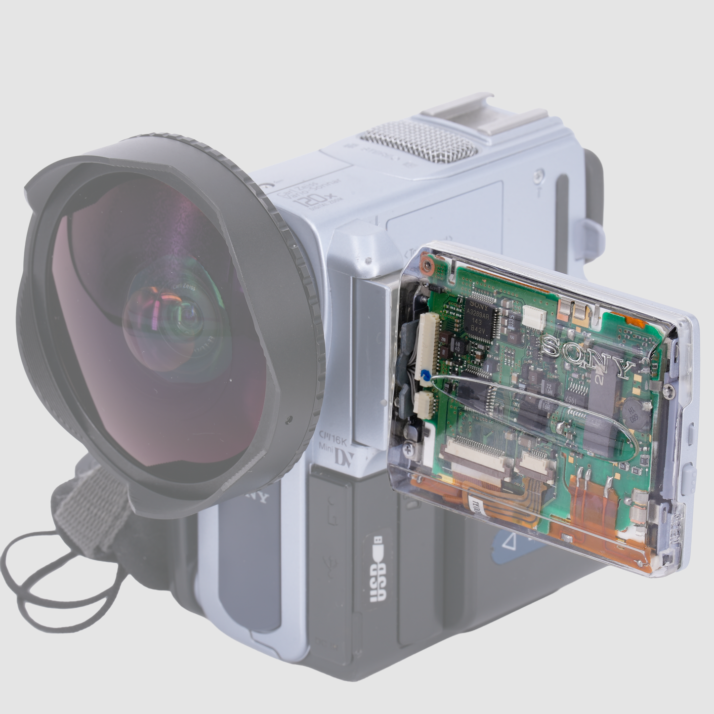  Inviz Clear Side Panel For Sony DCR-PC8/PC9