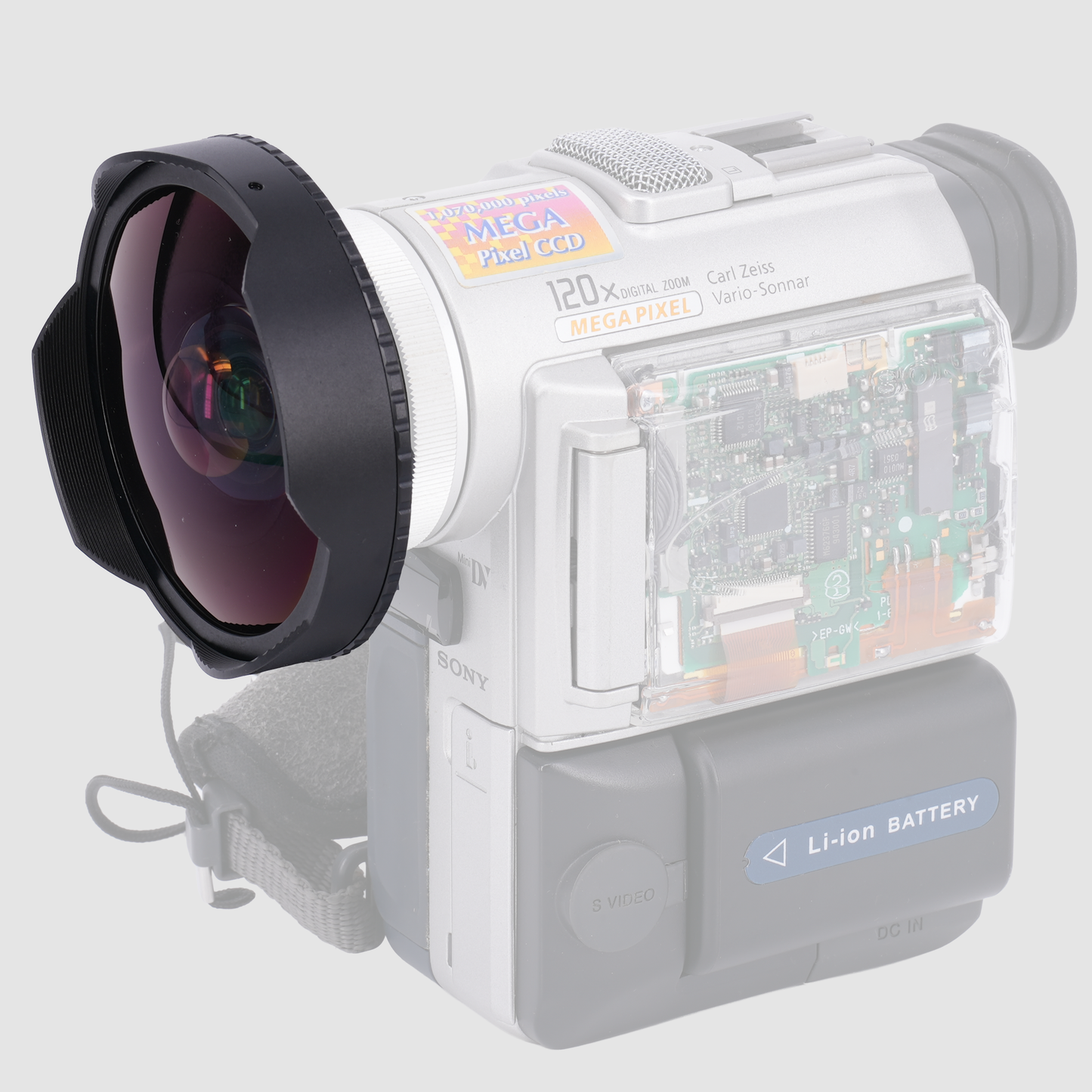 37mm fisheye lens INVIZ Titanium Series 0.3x HD for Sony pc trv dcr