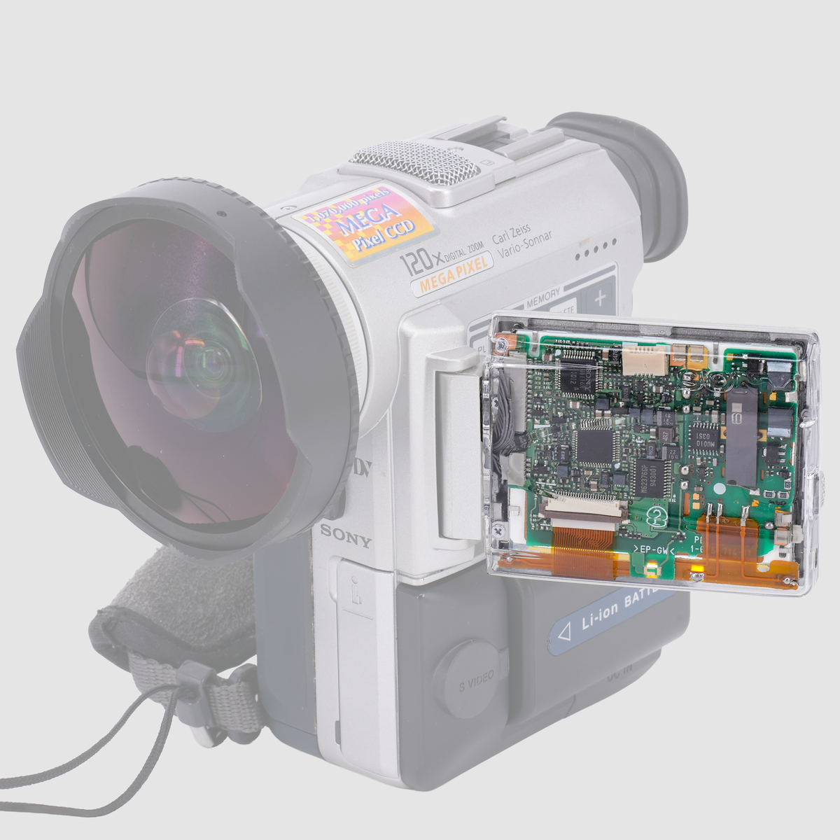 Clear Side Panel – Sony DCR-PC100 – INVIZ Worldwide Clear Side Panel – Sony DCR-PC100 – INVIZ Worldwide