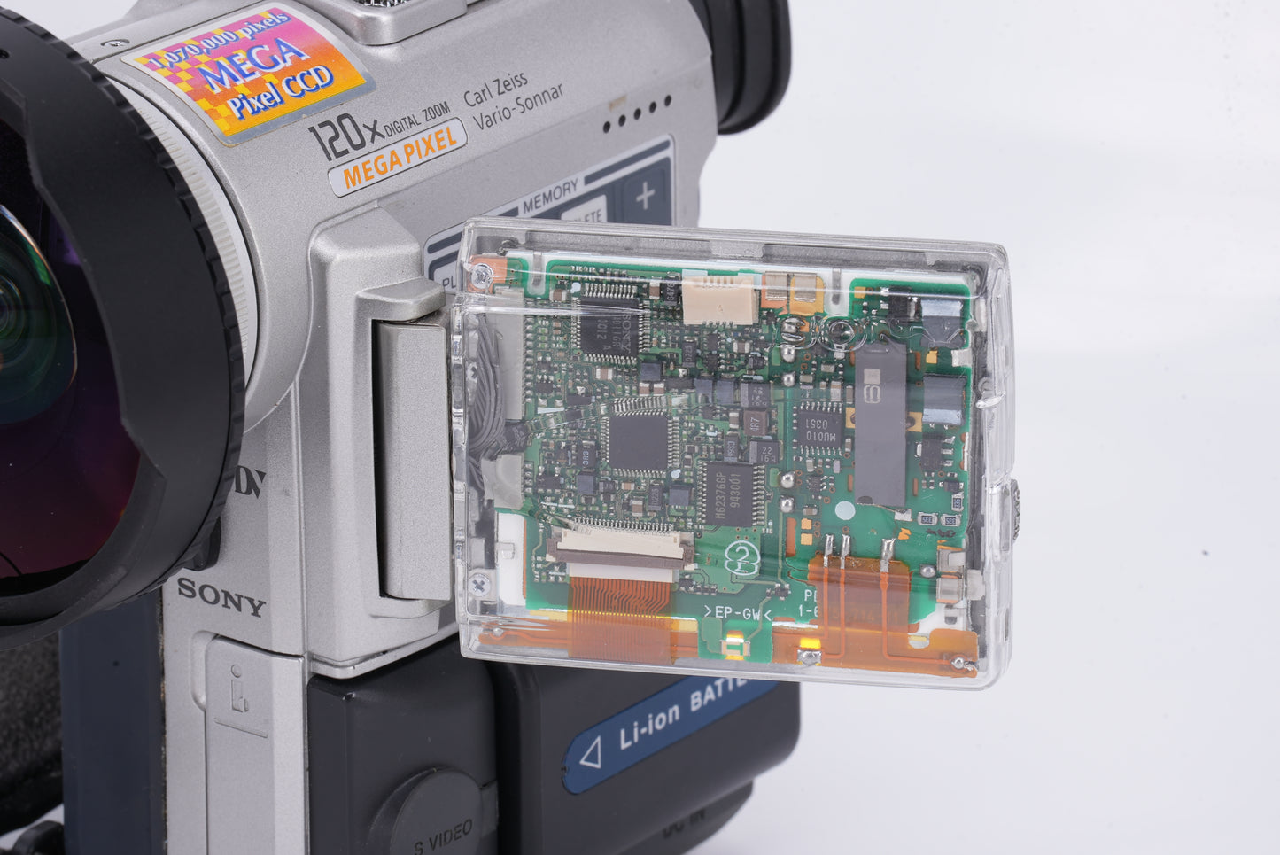 Inviz Clear Side Panel For Sony DCR-PC100