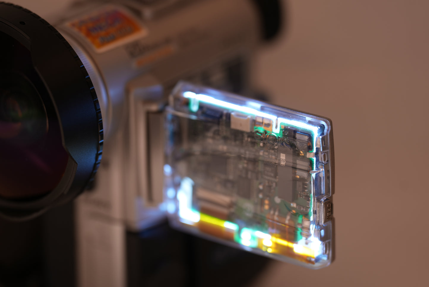 Inviz Clear Side Panel For Sony DCR-PC100