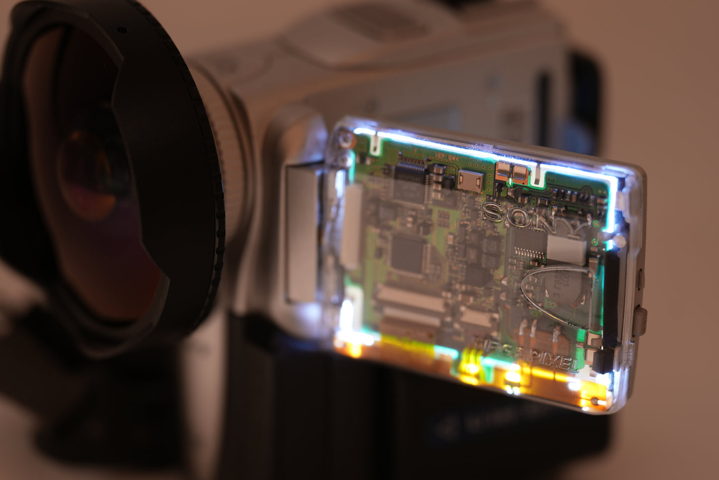 Inviz Clear Side Panel For Sony DCR-PC101