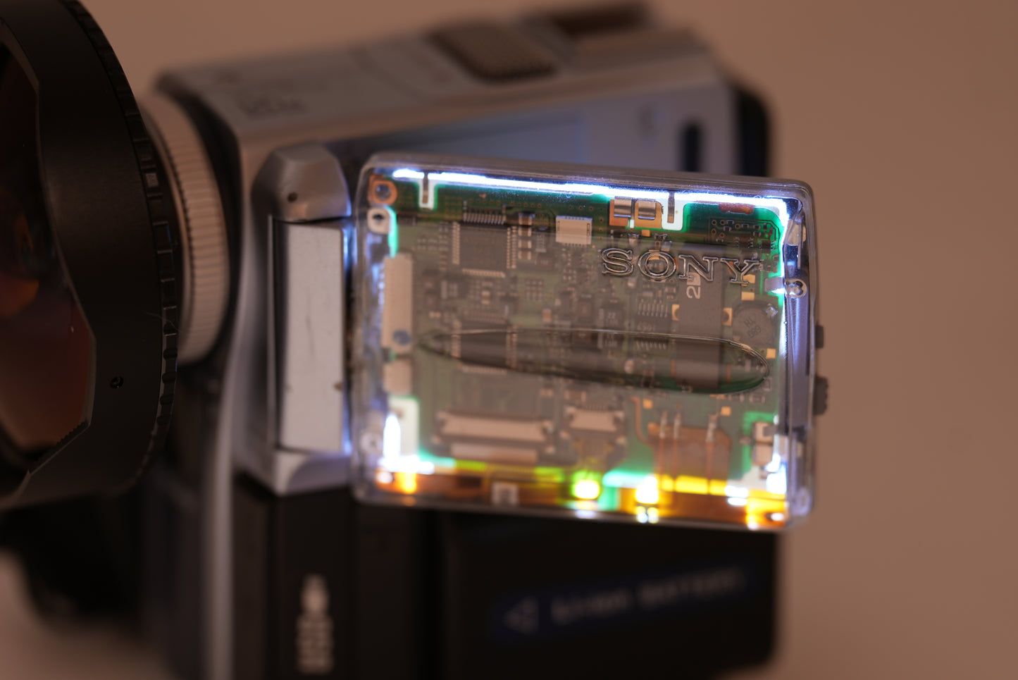  Inviz Clear Side Panel For Sony DCR-PC8/PC9