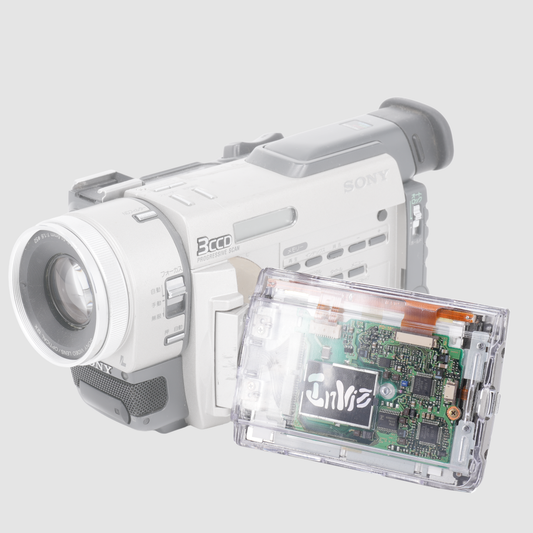 Inviz Clear Side Panel Set For Sony DCR-TRV900 / DCR-PD100