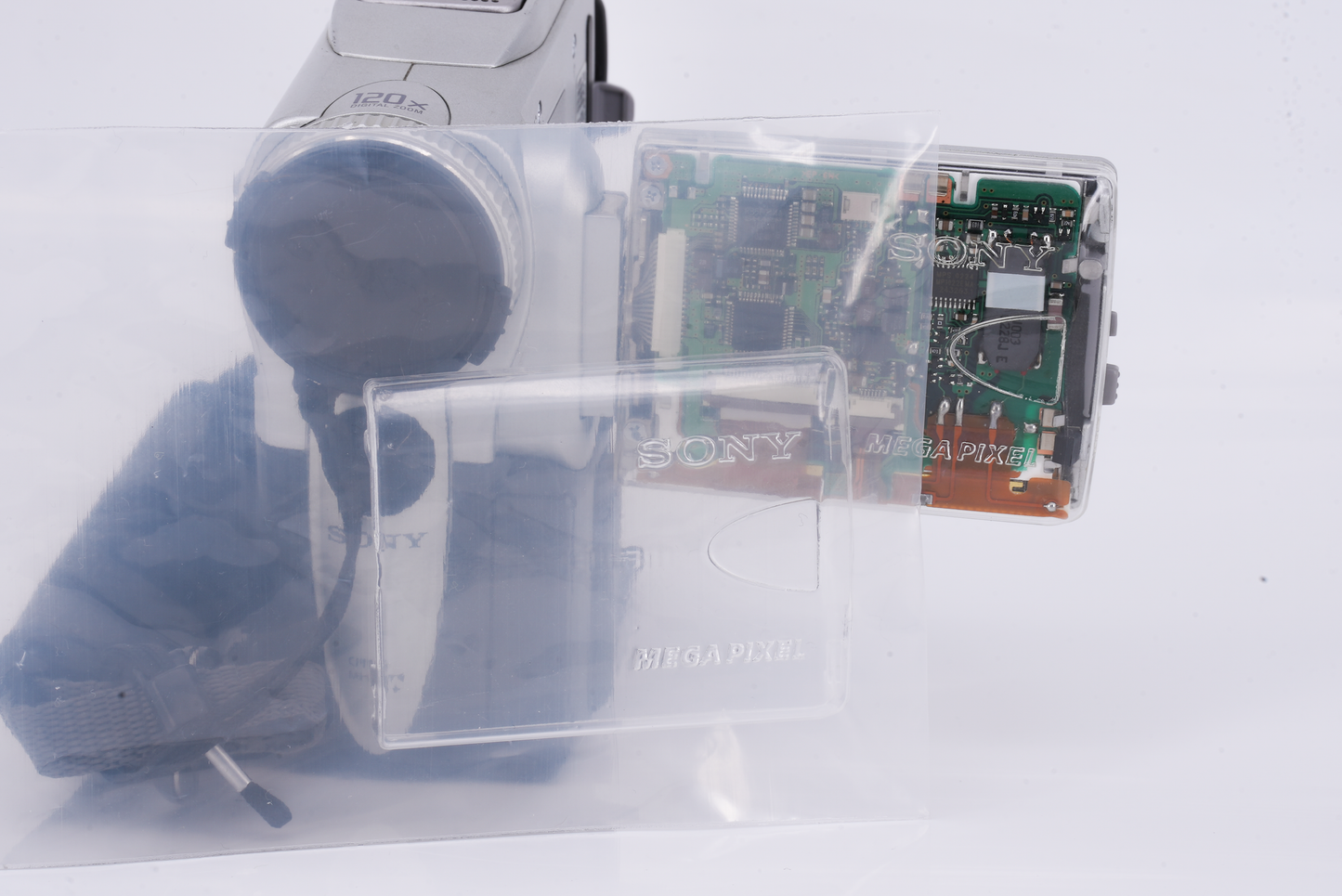 preorder 15-Pack Sony pc series clear side panel and a sample rc, and 3 painted vx2000