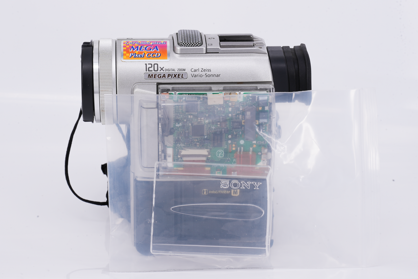Inviz Clear Side Panel For Sony DCR-PC100