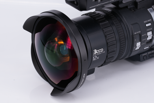 58mm Fisheye Lens – Titanium Series 0.3x HD For Sony VX2000 / VX2100 / PD150 / PD170 / PD190