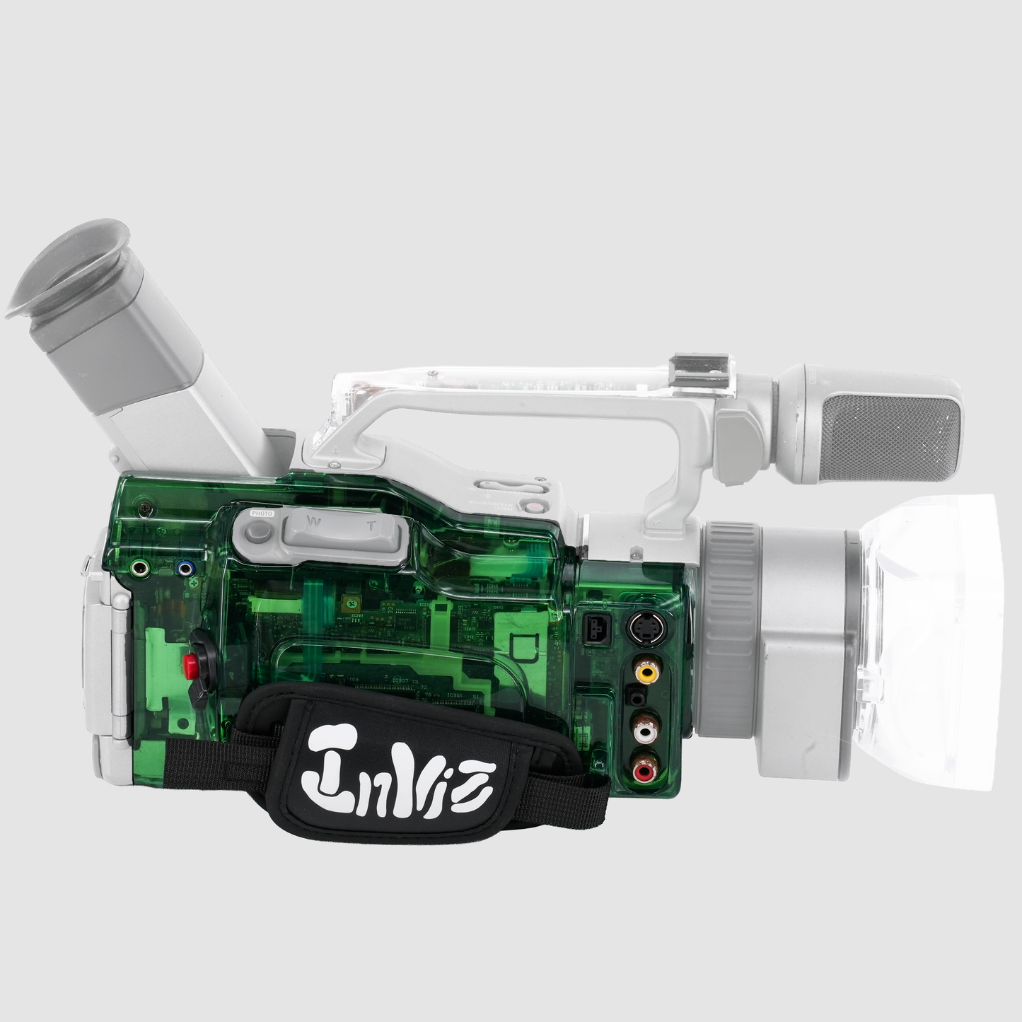 Inviz Matrix Green Clear Side Panel for VX1000