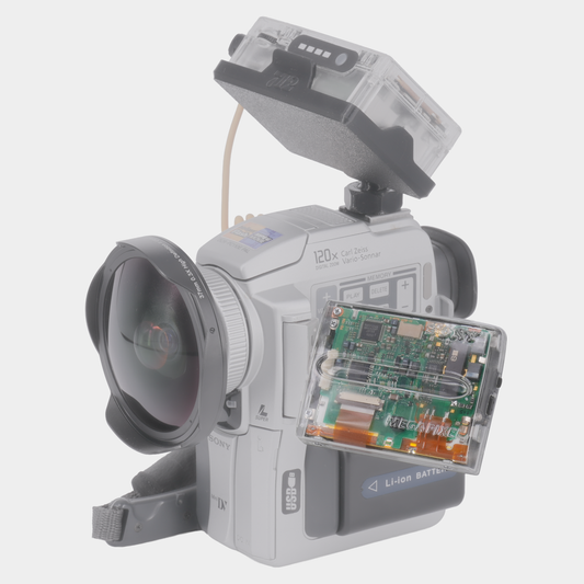 Inviz Clear Side Panel Set for Sony DCR-PC110