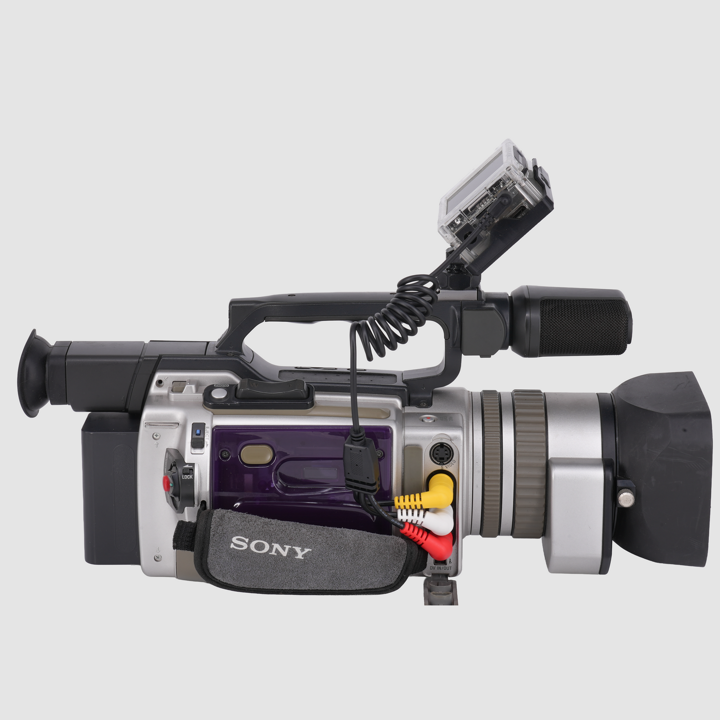 Limited Edition Atomic Purple Side Panel Set for Sony VX2000/VX2100/PD150/PD170/PD190 – Two-Piece (Only 10 Units)