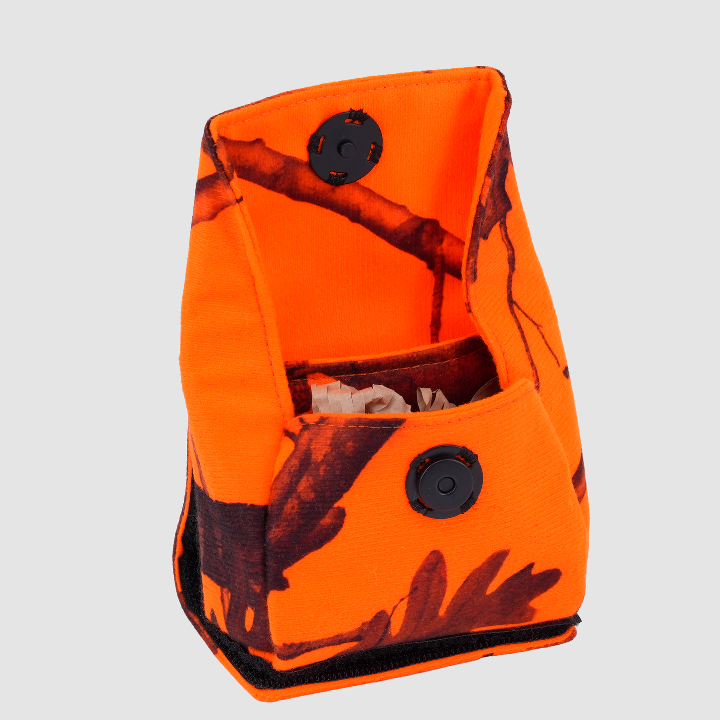 Inviz Orange Camo Hand Strap Add-On Pouch for All Handycam Camcorders