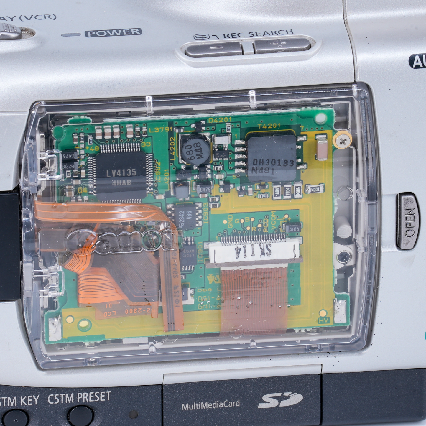 Inviz Clear Side Panel For Canon GL2 XM2