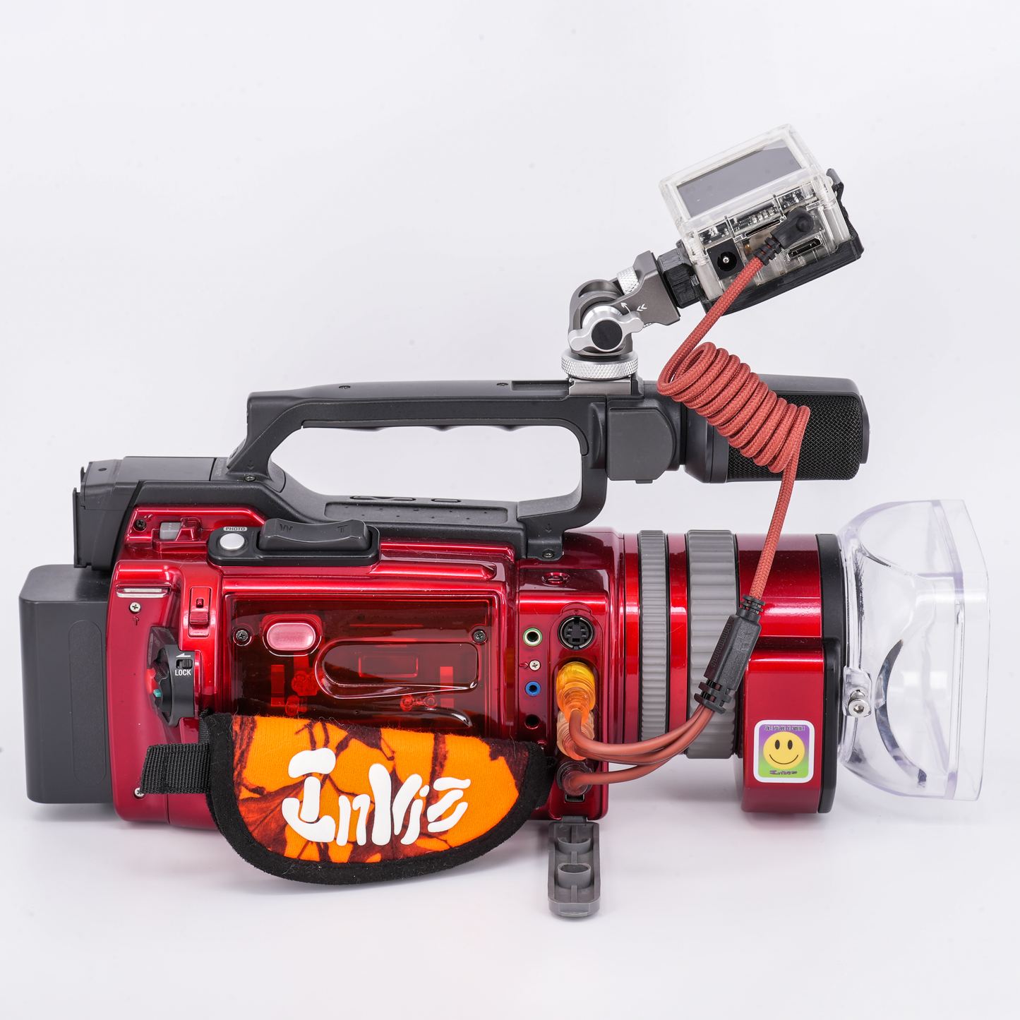 Inviz Bottom-Port Snail Gimbal Mount for ImmersionRC PowerPlay RC DVR
