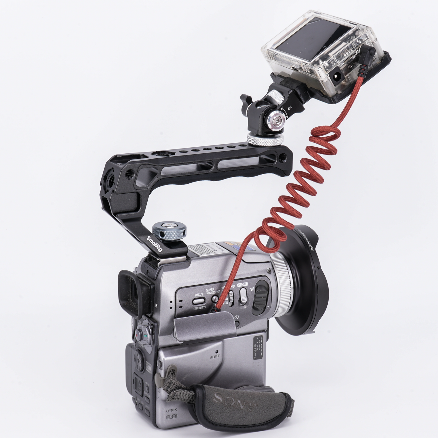 INVIZ Lightweight Top Handle – Universal Cold Shoe Camera Grip