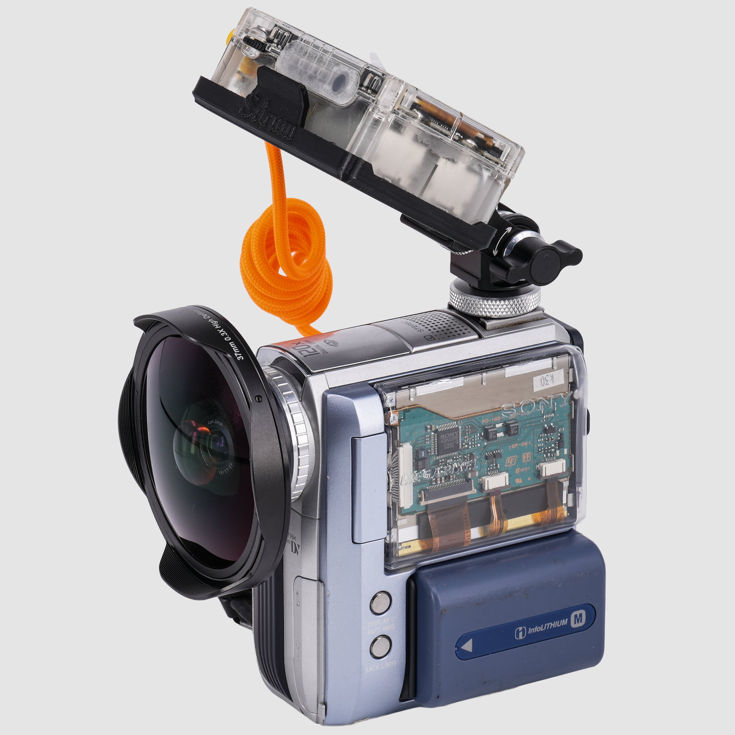 Inviz Clear Side Panel for Sony DCR-PC105