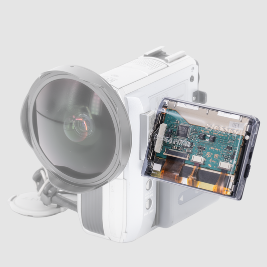 Inviz Clear Side Panel for Sony DCR-PC105