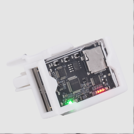 Inviz White L-Shaped Cold Shoe Mount for Mini DVR