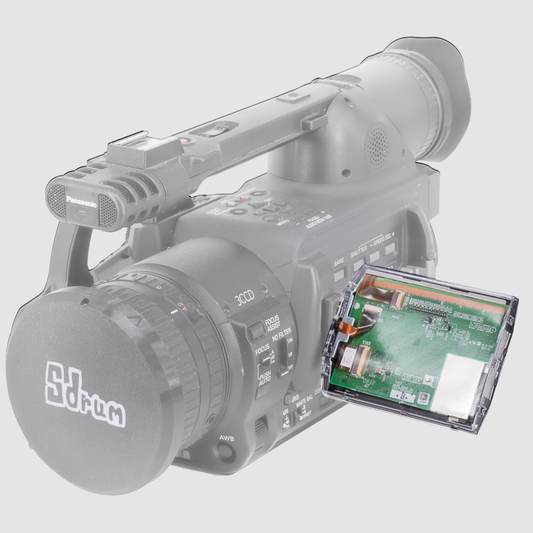 INVIZ Clear AG-HVX200 / HVX203 Side Panel for Panasonic AG-HVX200 / HVX203