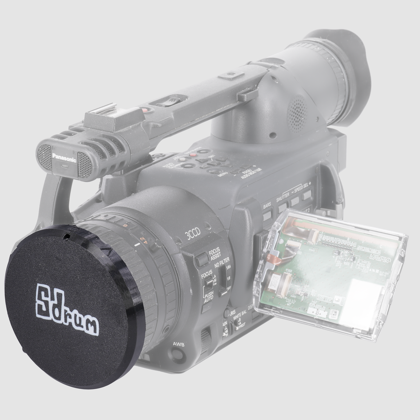 Inviz Lens Cap for Panasonic AG-HVX200 / AG-HVX203