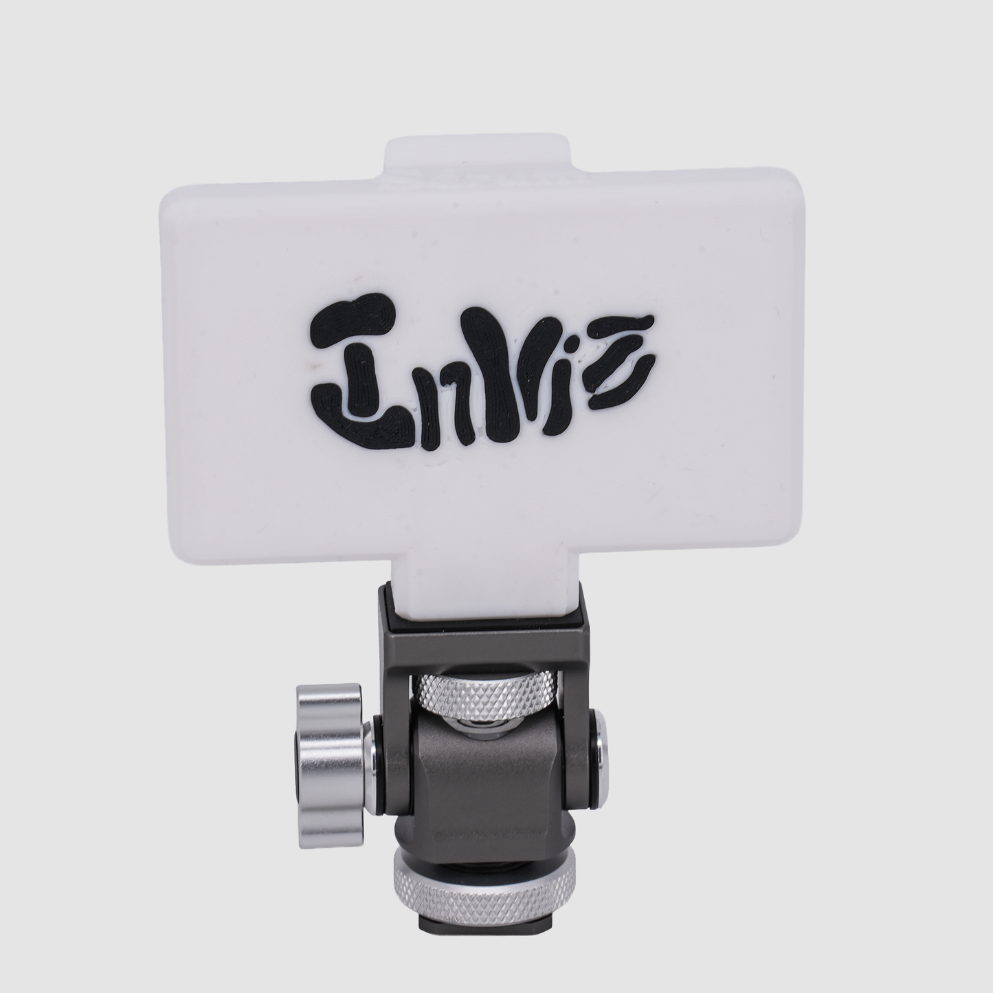 Inviz White Bottom-Port Metal Snail Gimbal Mount for ImmersionRC PowerPlay RC DVR