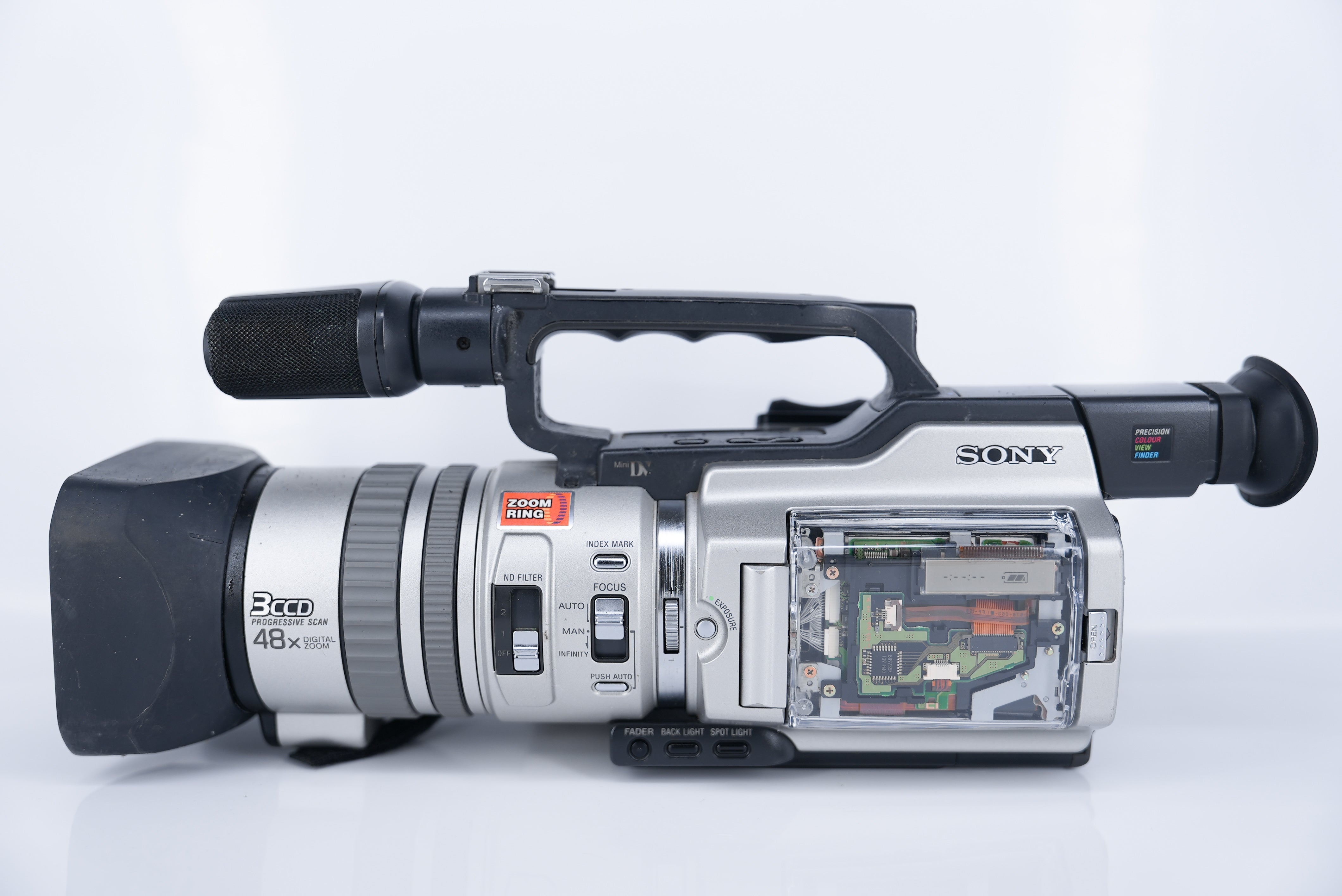 おに　VX2000本体 ほかセット Inviz Clear Side Panel two-piece Set For Sony VX2000 VX2100 PD150