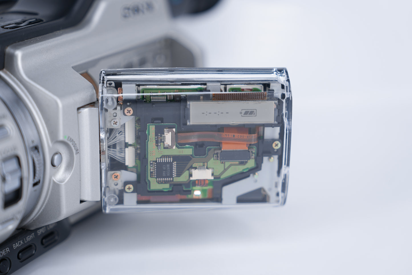 Inviz Clear Side Panel two-piece Set For Sony VX2000 VX2100 PD150 PD170 PD190