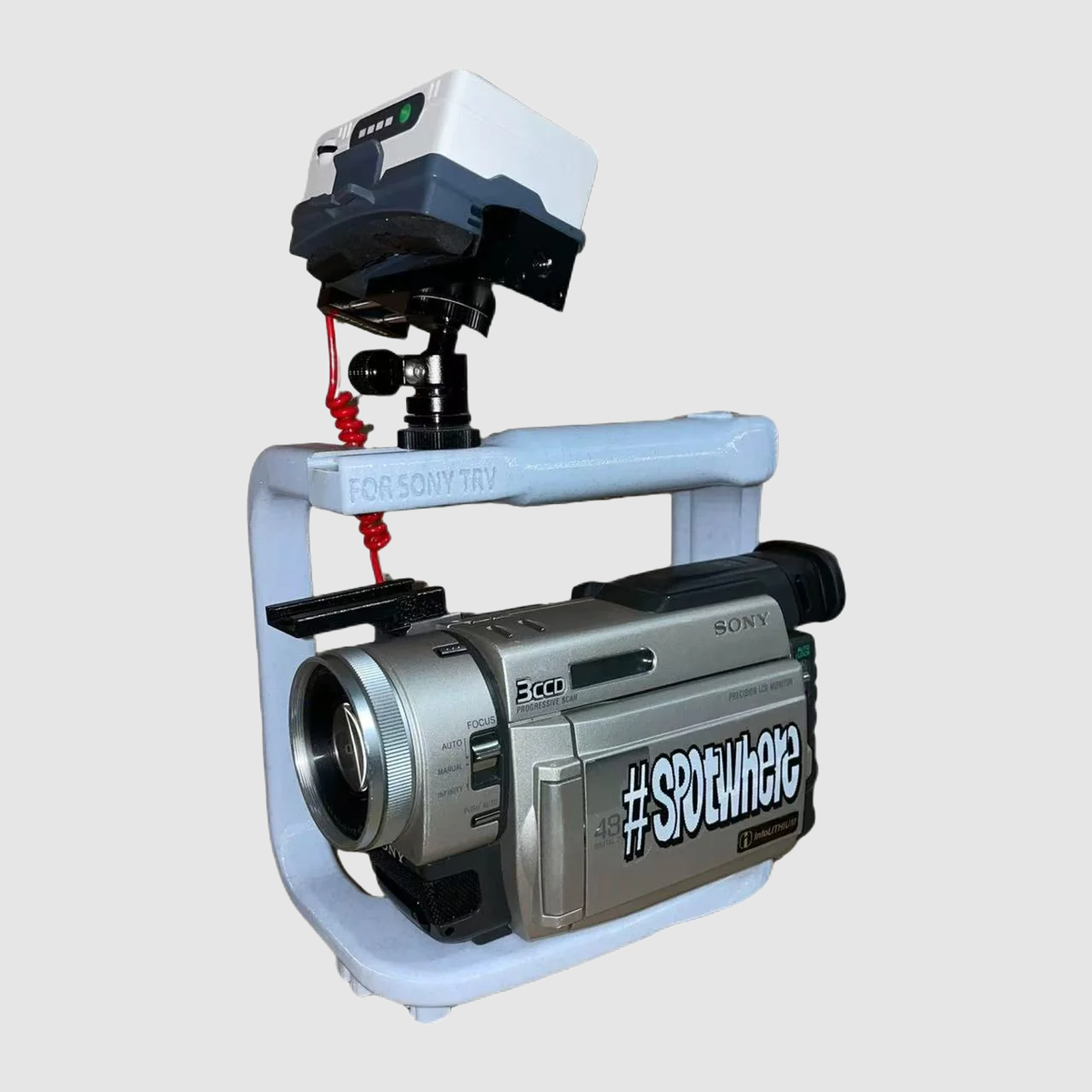 Low-Angle Handle Grip – Sony TRV Series – INVIZ Worldwide