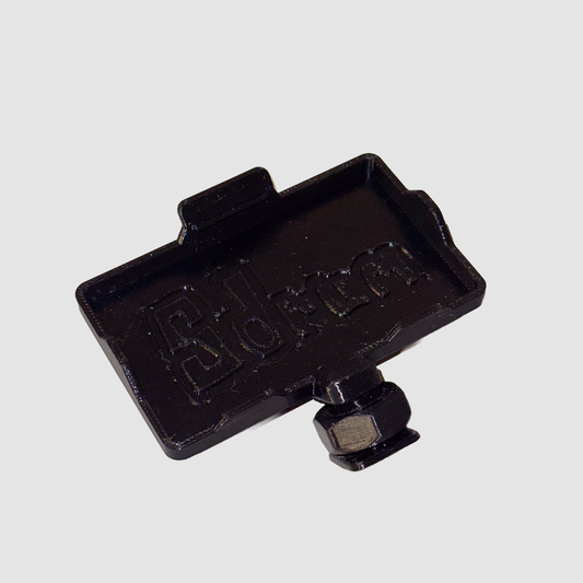 Black 3D Printed ImmersionRC PowerPlay Cold Shoe Mount Compatible with Multiple PowerPlay Versions