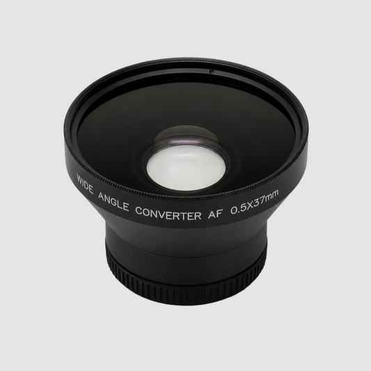0.5X 37mm Wide Angle Lens Converter for Camcorders & Cameras