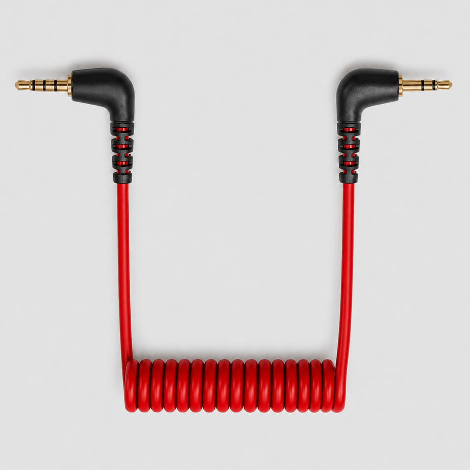 Red 3.5mm AV Cable for ImmersionRC PowerPlay DVR