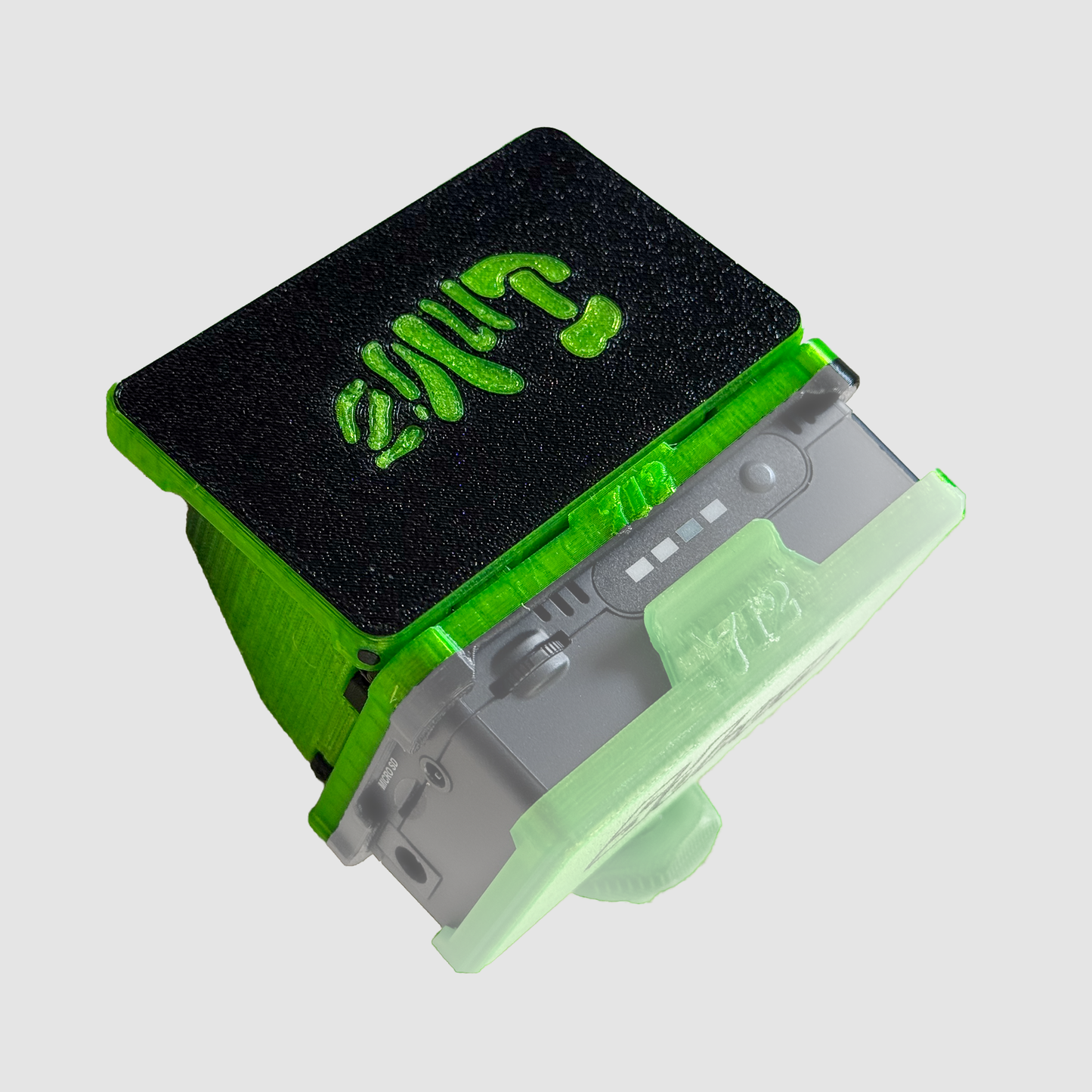 INVIZ Green PowerPlay RC Flip-Out Screen Hood – Clean Vision Sunshade for ImmersionRC DVR