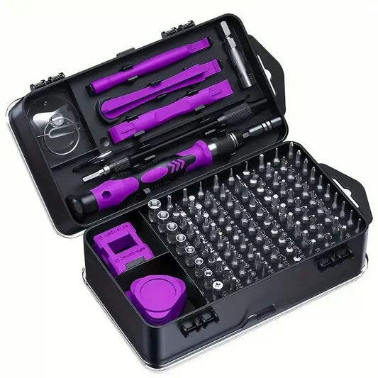 115-in-1 Precision Screwdriver Set – Professional Magnetic Repair Tool Kit for Cameras, Electronics, Phones, Laptops & DIY Projects