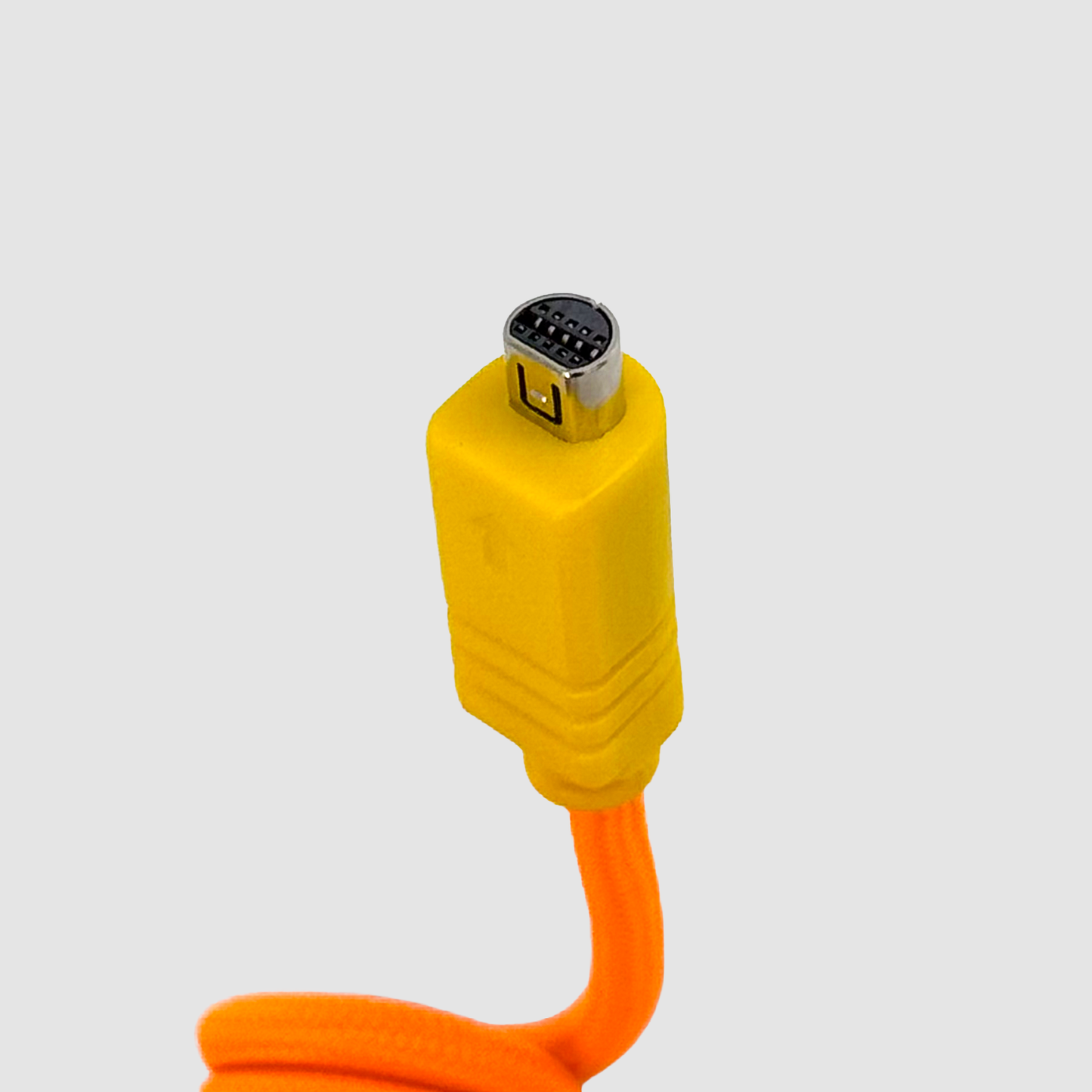 Orange 3.5mm to 10-Pin AV Data Cable for Sony DV Camcorders & ImmersionRC PowerPlay – High Visibility Sync Cable