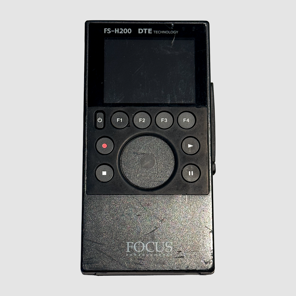 Used Focus Enhancements FireStore FS-H200 DTE Tapeless Recorder for DV/HDV Camcorder -1s – CF Card, Battery & FireWire Cable Included
