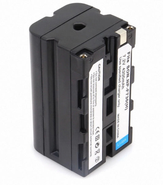 NP-F730 NP-F730H High-Capacity Battery 4200mAh 7.2V for Sony DCR-VX1000 VX700