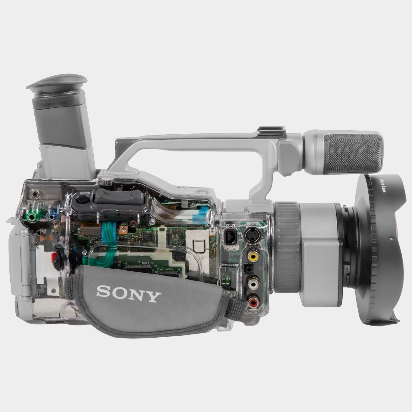 Inviz Clear Side Panel For Sony VX1000